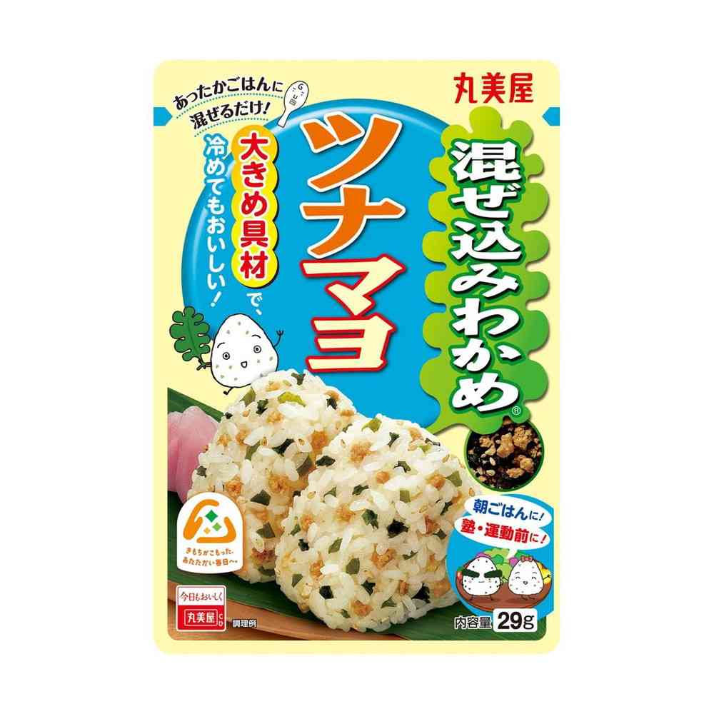 ◆丸美屋 混ぜ込みわかめ 和風ツナマヨ 29g【10個セット】