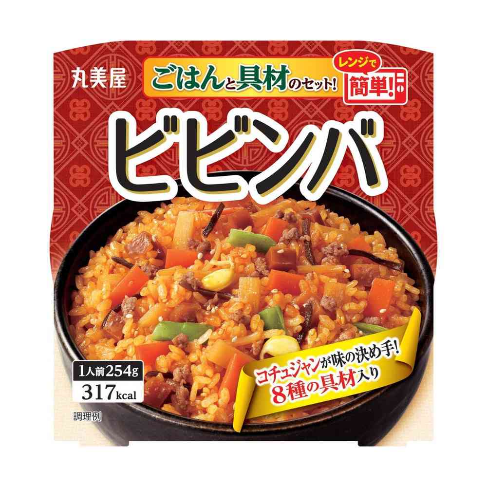 ◆丸美屋 ビビンバ ごはん付き 254g【6個セット】