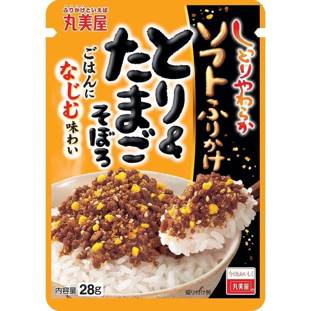 ◆丸美屋 ソフトふりかけ とり＆たまごそぼろ 28g【10個セット】