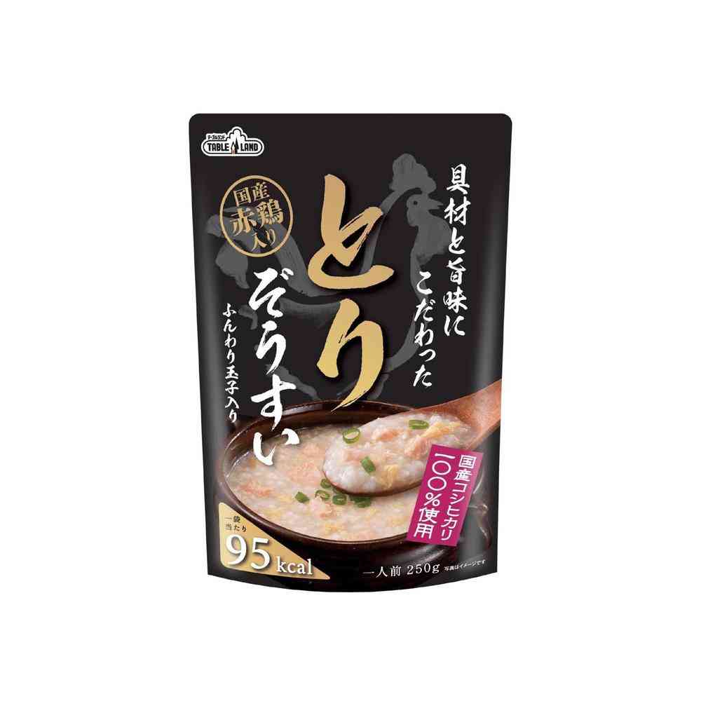 ◆テーブルランド とりぞうすい 250g