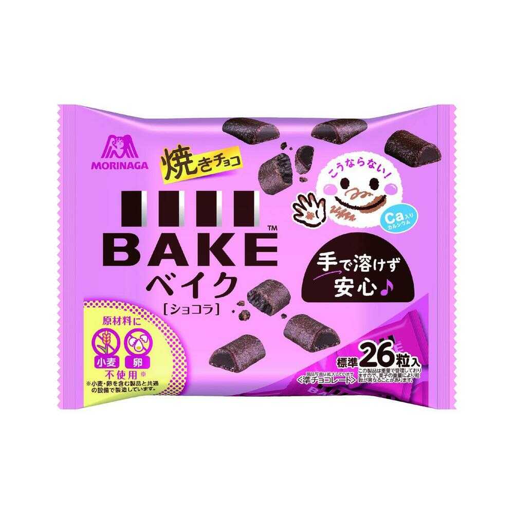 ◆森永製菓 ベイク ショコラ 大袋 101g   [16個セット]