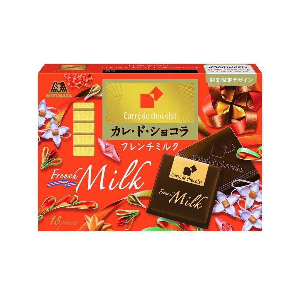 ◆森永製菓 カレ・ド・ショコラ フレンチミルク 18枚   [12個セット]