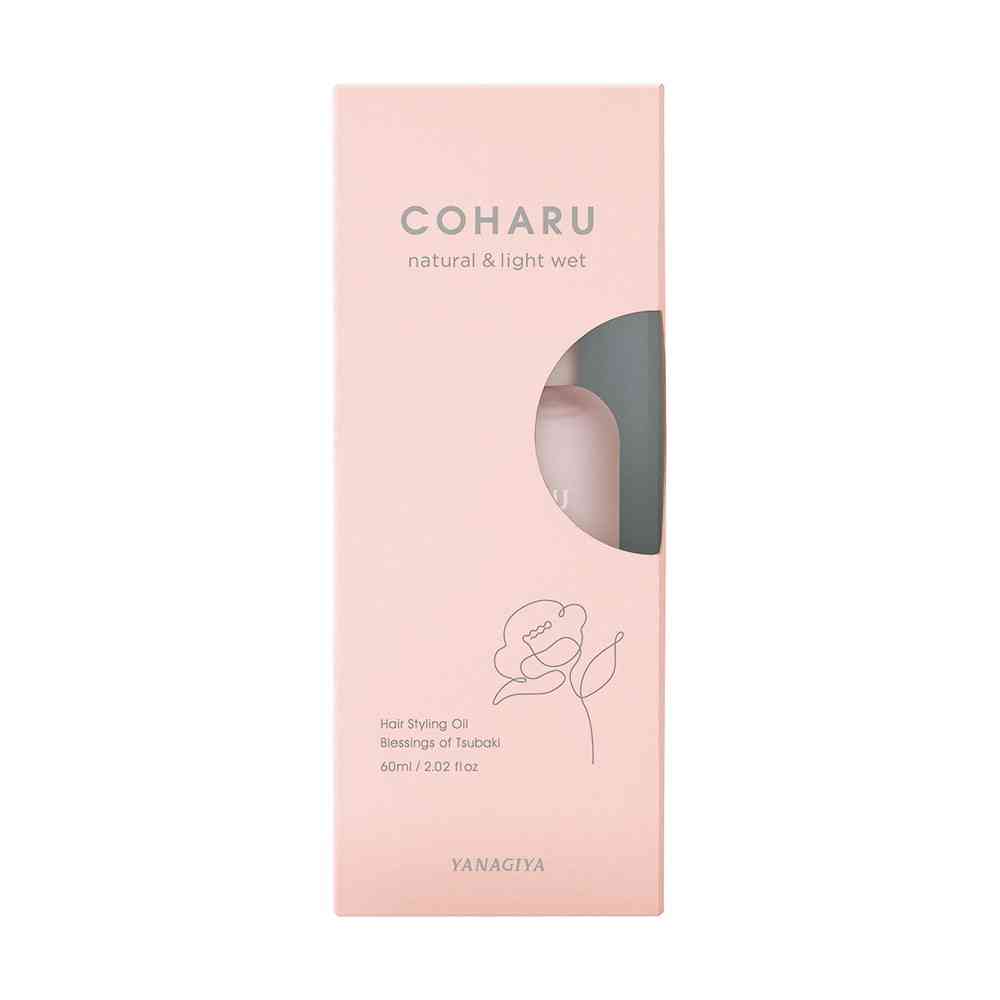 柳屋 COHARU スタイリングオイル ＜ナチュラル＆ライトウェット＞ 60ml