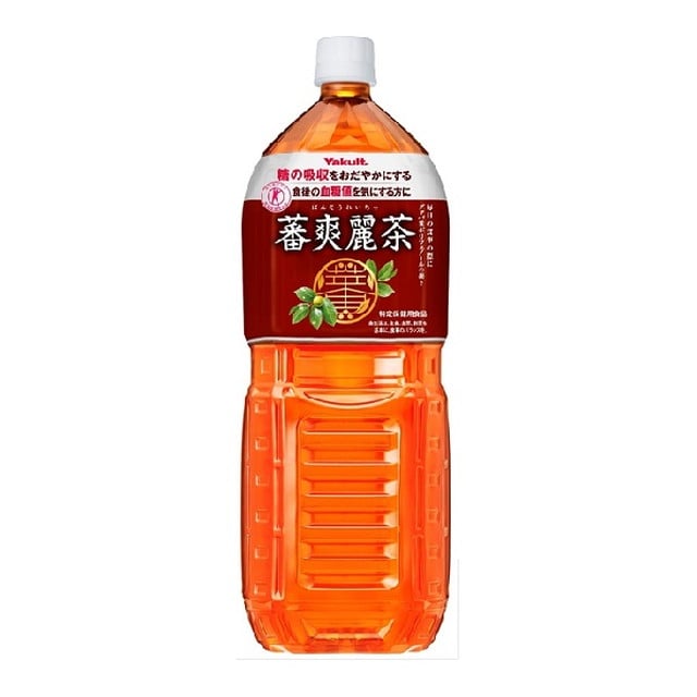 ◆ヤクルト 蕃爽麗茶 2.0L【6個セット】