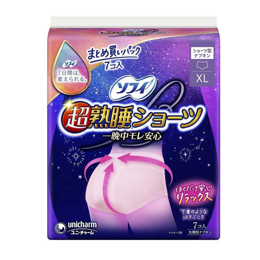 ユニ・チャーム ソフィ 超熟睡ショーツ XL 7枚