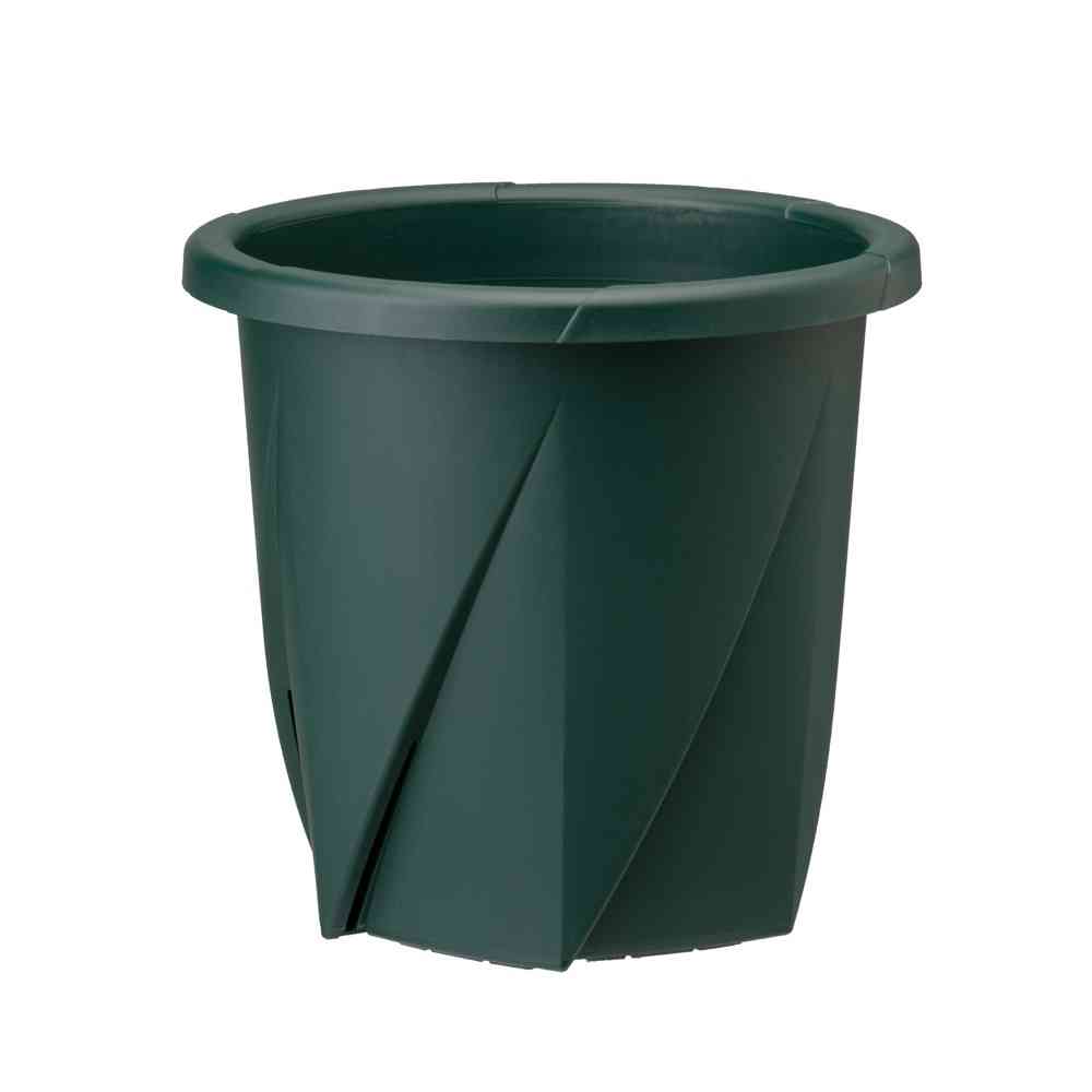 大和プラ 根はりポット 12型 ダークグリーン