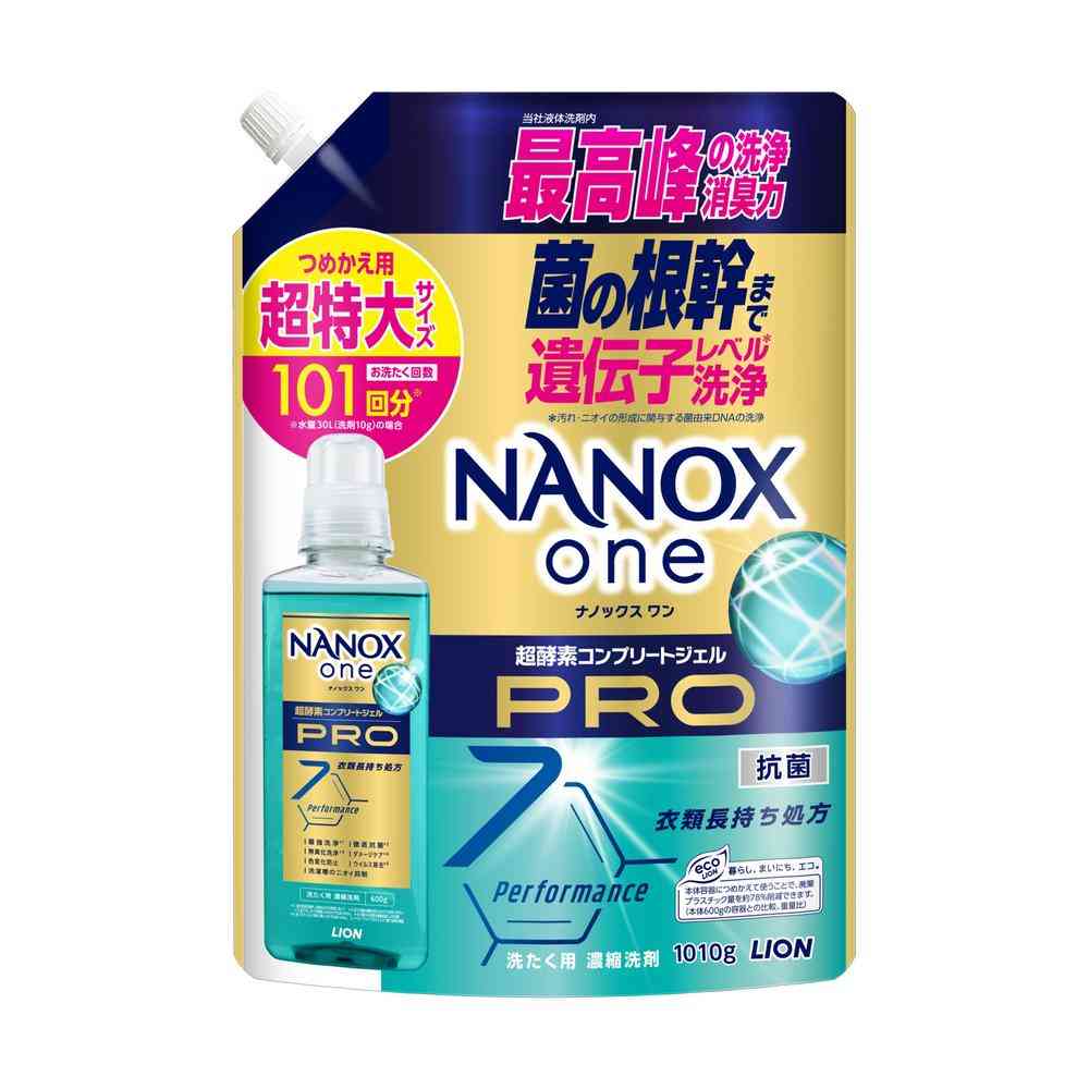 ライオン NANOX one PRO 詰め替え 超特大 1010g   [3個セット]