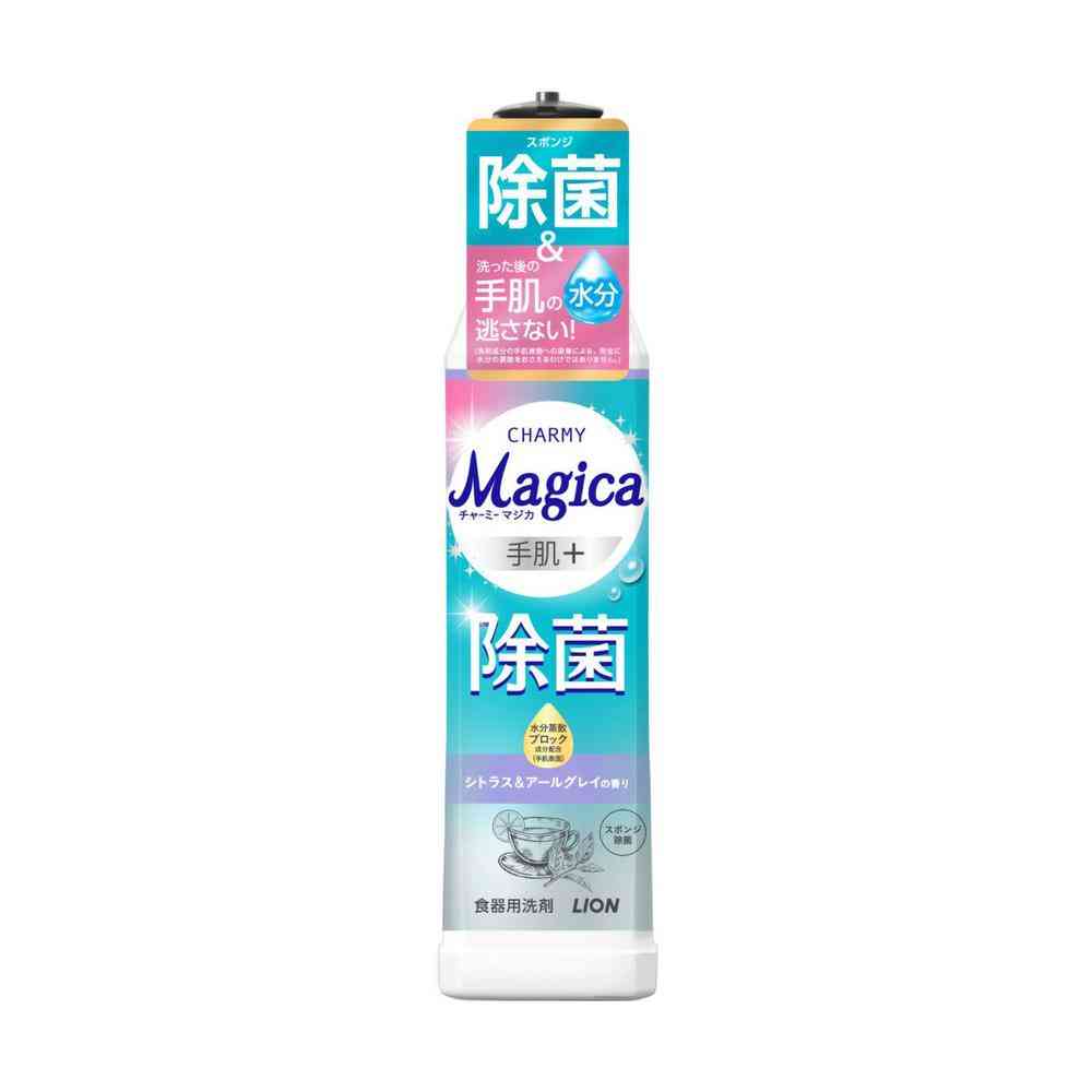 ライオン CHARMY Magica 手肌プラス 除菌 シトラス＆アールグレイの香り 本体 220ml   [24個セット]