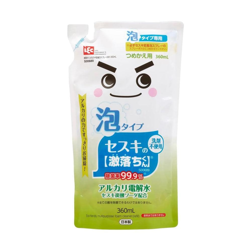 レック 激落ち君セスキ密着泡スプレー詰替 360ml