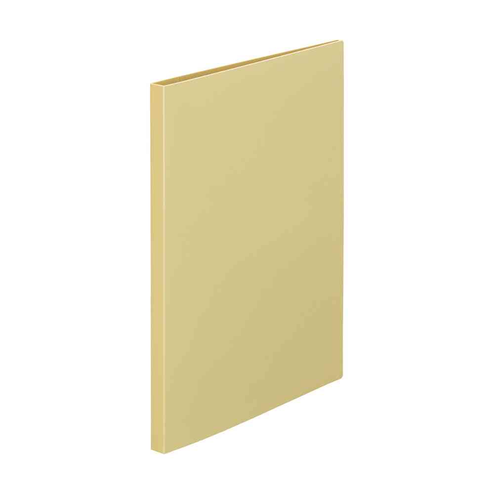 リヒトラブ Mutual ルーパーレターファイル A4 マットイエロー 1冊