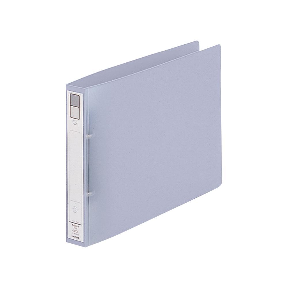 LIHIT LAB. リングファイル カドロック＆ツイストリング A4 乳白 1冊