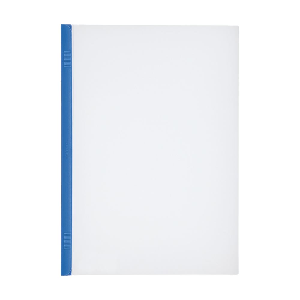 LIHIT LAB. リクエスト スライドバーファイル A4 青 1組10冊