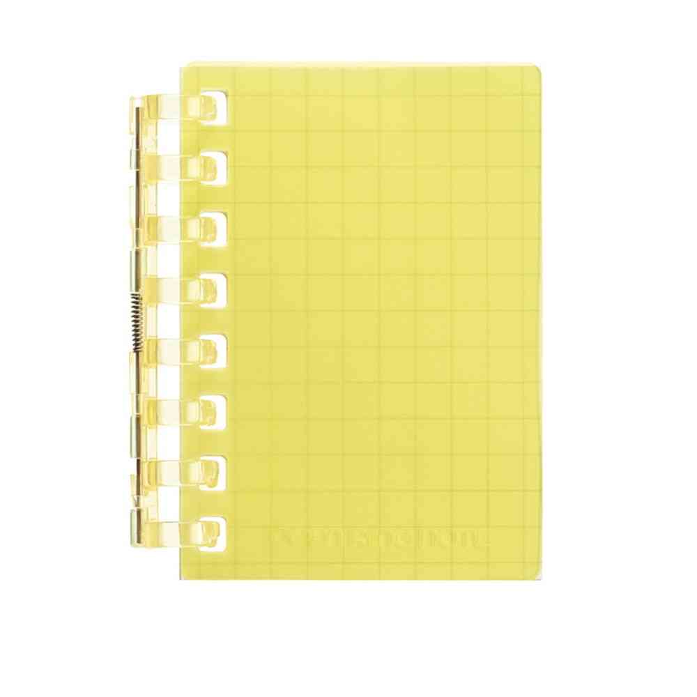 リヒトラブ オープンリングノート ミニ イエロー 30枚