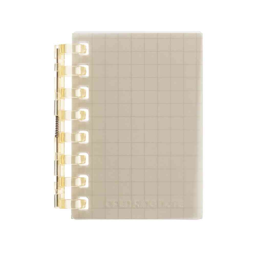 リヒトラブ オープンリングノート ミニ ブラウン 30枚