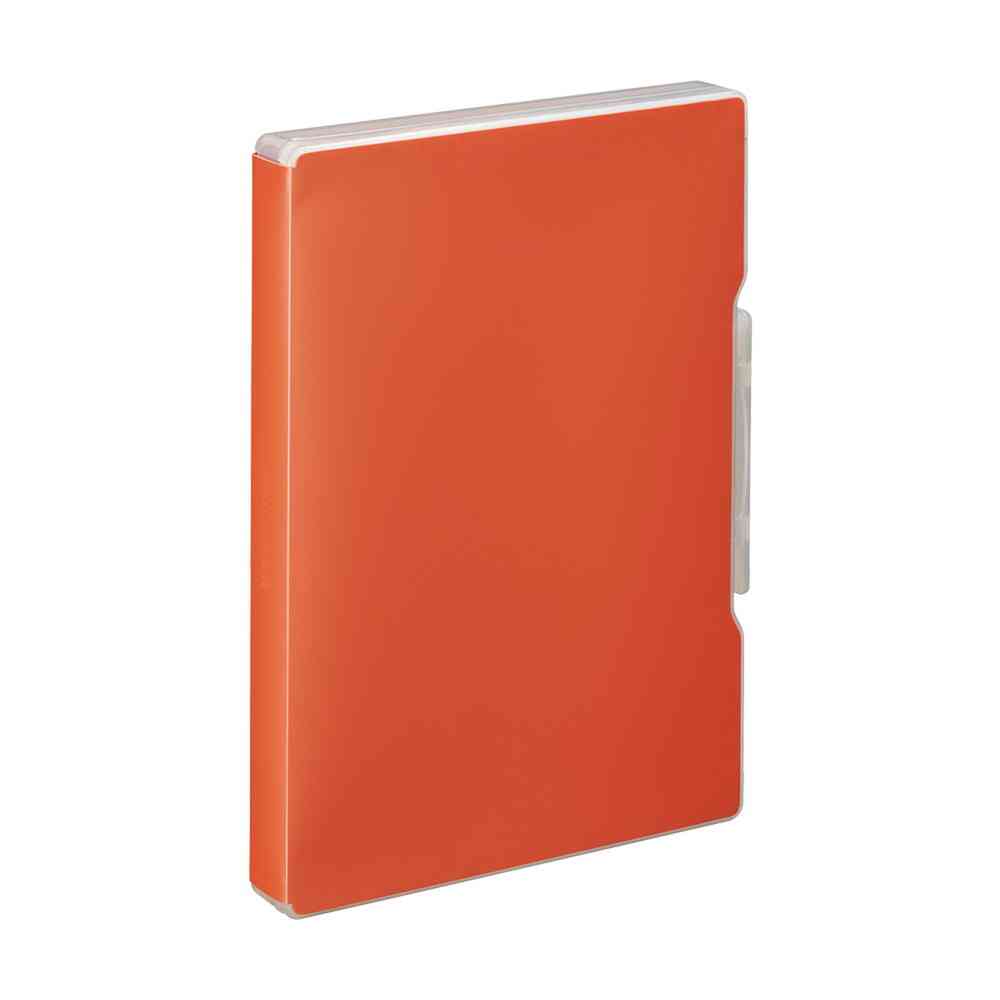 リヒトラブ Mutual ファイルケース A4 テラコッタオレンジ 1冊