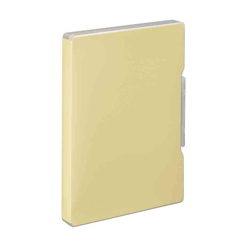 リヒトラブ Mutual ファイルケース A4 マットイエロー 1冊