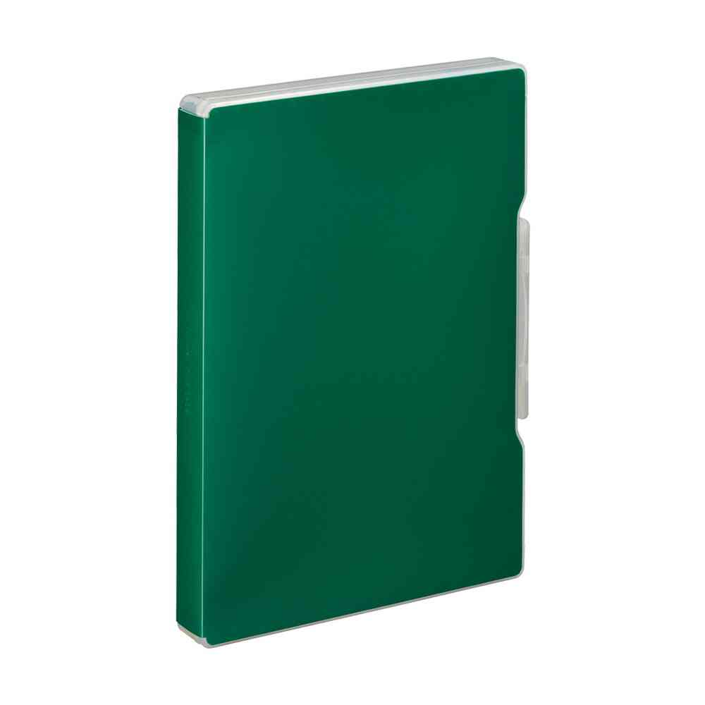 リヒトラブ Mutual ファイルケース A4 ディープグリーン 1冊