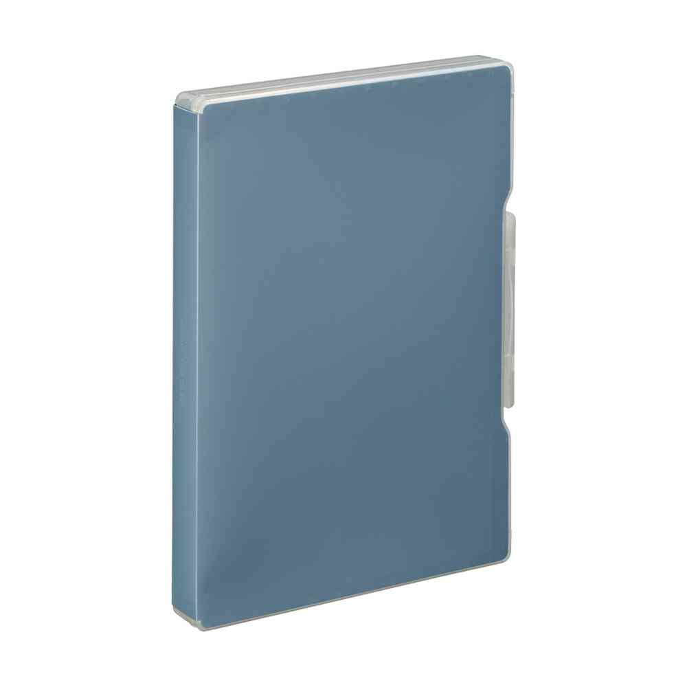 リヒトラブ Mutual ファイルケース A4 スレートブルー 1冊