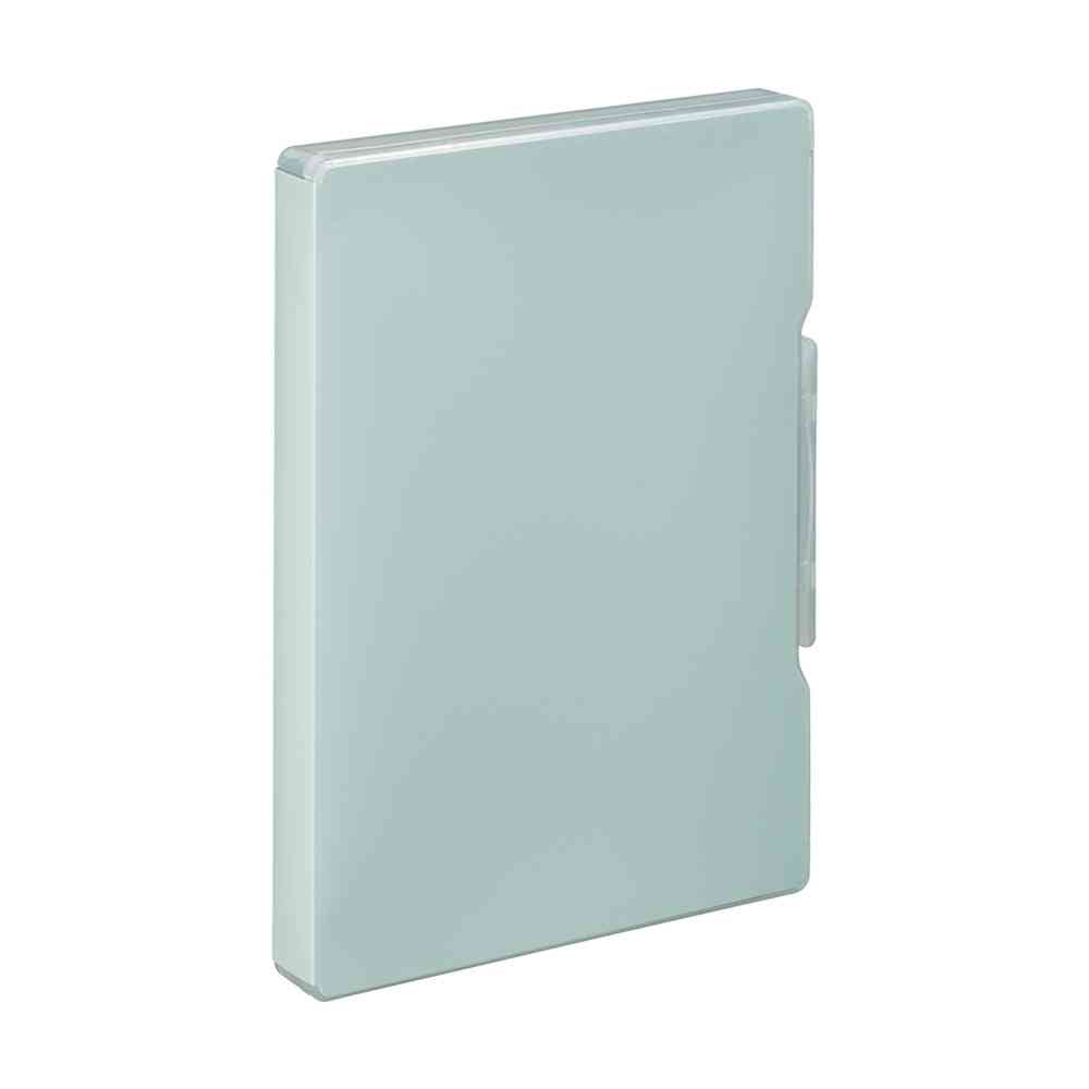 リヒトラブ Mutual ファイルケース A4 ライトブルー 1冊