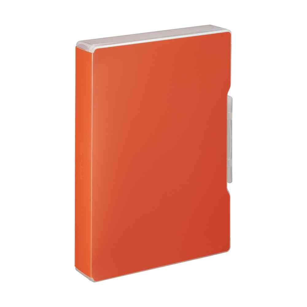 リヒトラブ Mutual ファイルケース A4 テラコッタオレンジ コピー用紙400枚収納 1冊