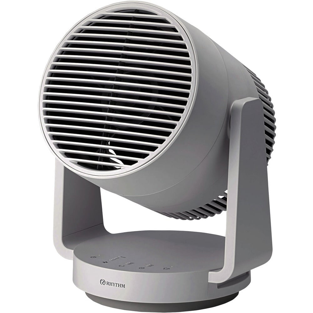 RHYTHM サーキュレーター ライトグレー メーカー直送 ▼返品・キャンセル不可【他商品との同時購入不可】