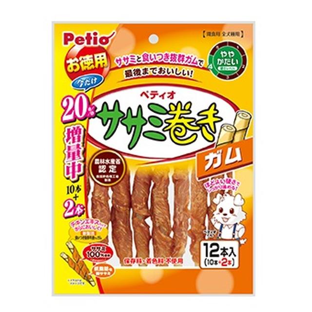 ペティオ ササミ巻きガム 10本入