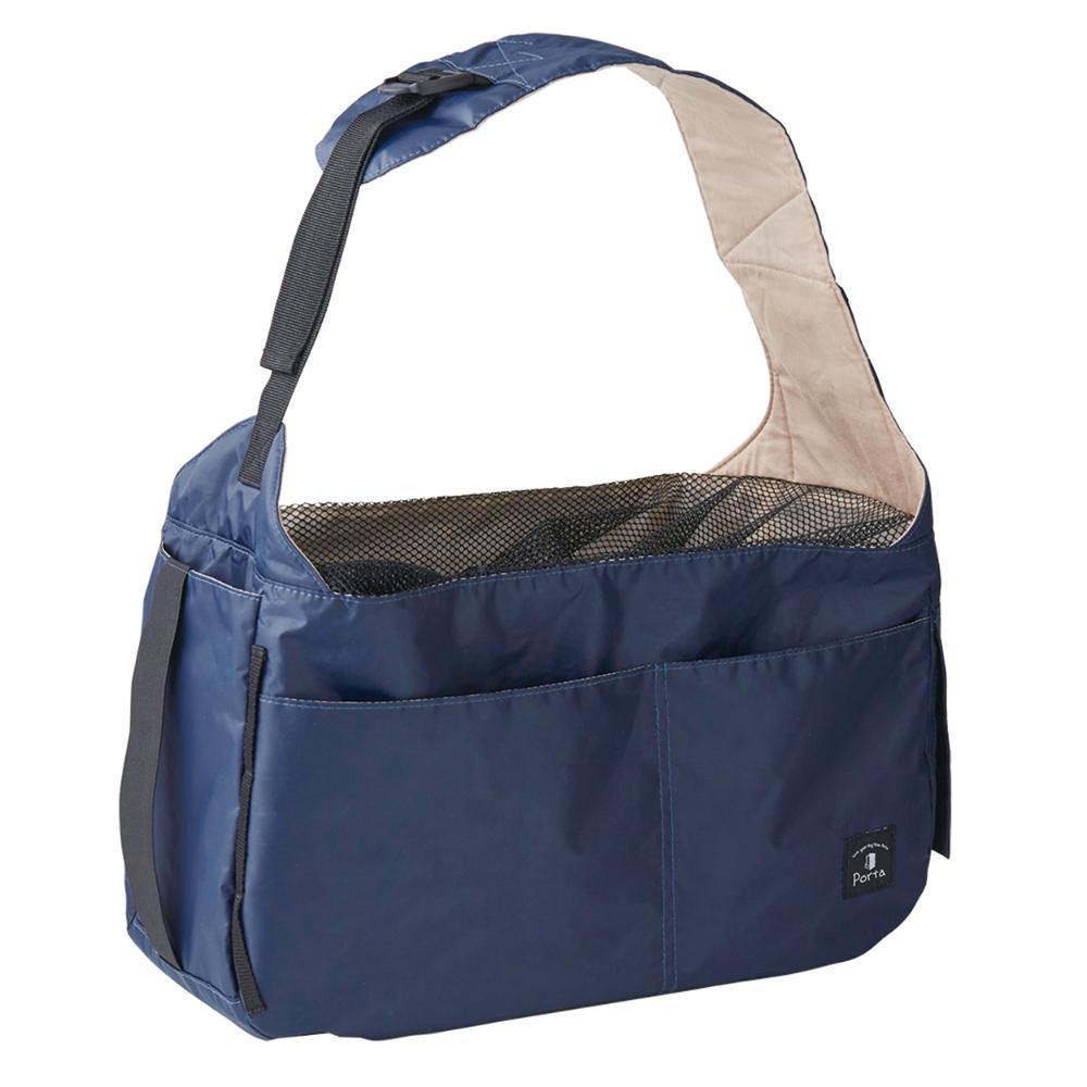 Porta ドッグコンパクトスリングキャリー ネイビー メーカー直送▼返品・キャンセル不可[他商品との同時購入不可]