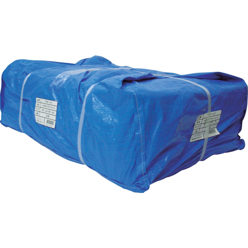 ＃3000ブルーシート大畳み 1.8m×1.8m （30枚入） メーカー直送 ▼返品・キャンセル不可【他商品との同時購入不可】