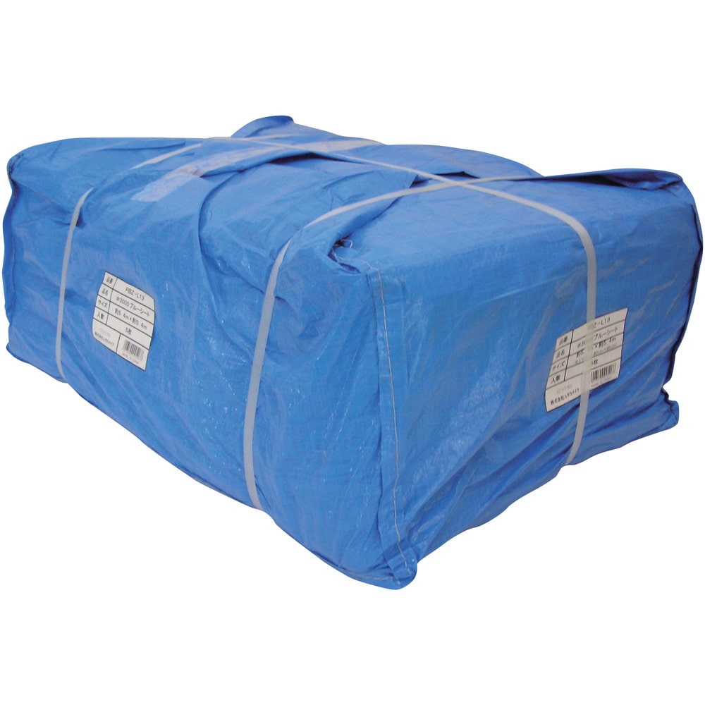 ＃3000ブルーシート大畳み 5.4m×5.4m （5枚入）【直送品】 返品・キャンセル・他商品と同時購入は不可