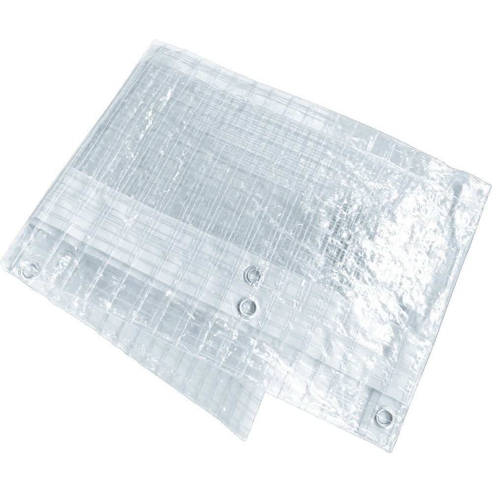 B162 ユタカメイク 透明糸入りシート 1.8m×3.6m メーカー直送 ▼返品・キャンセル不可[他商品との同時購入不可]