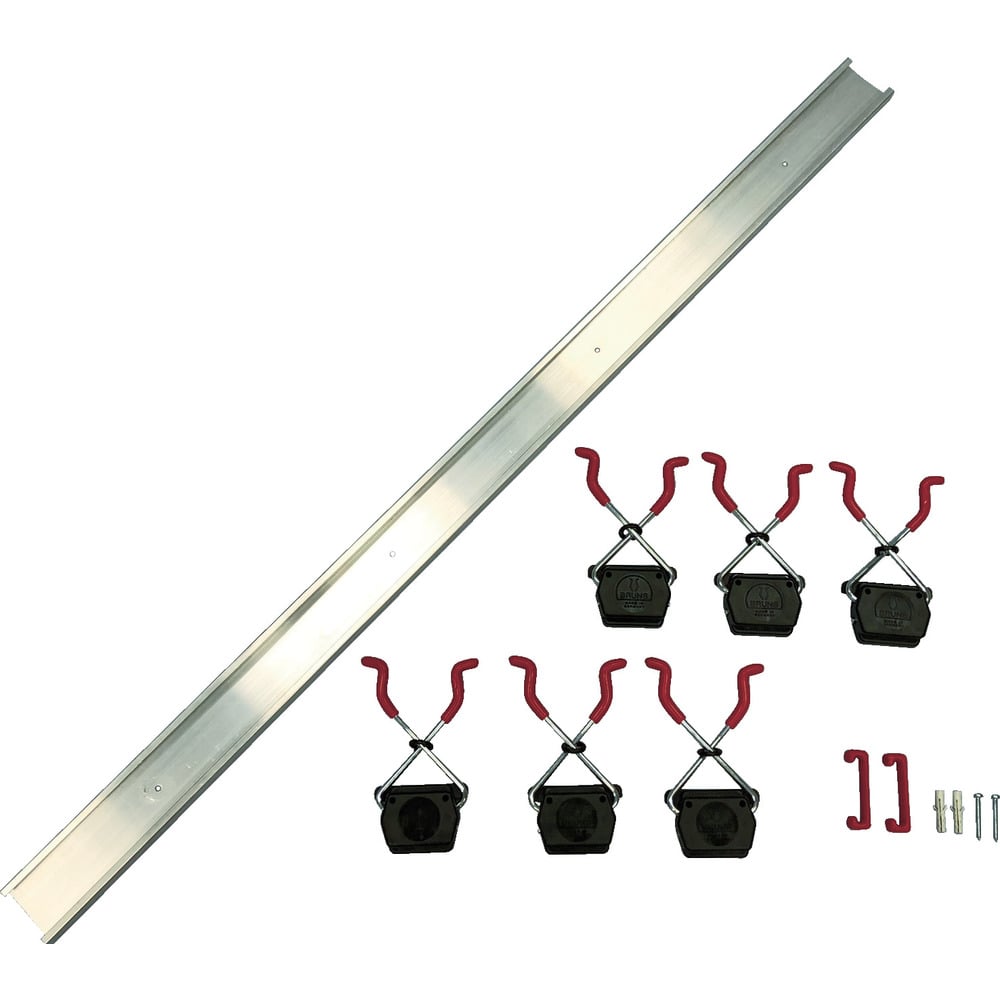 ツールホルダー レールセット レール75cmホルダー5個 メーカー直送 ▼返品・キャンセル不可【他商品との同時購入不可】