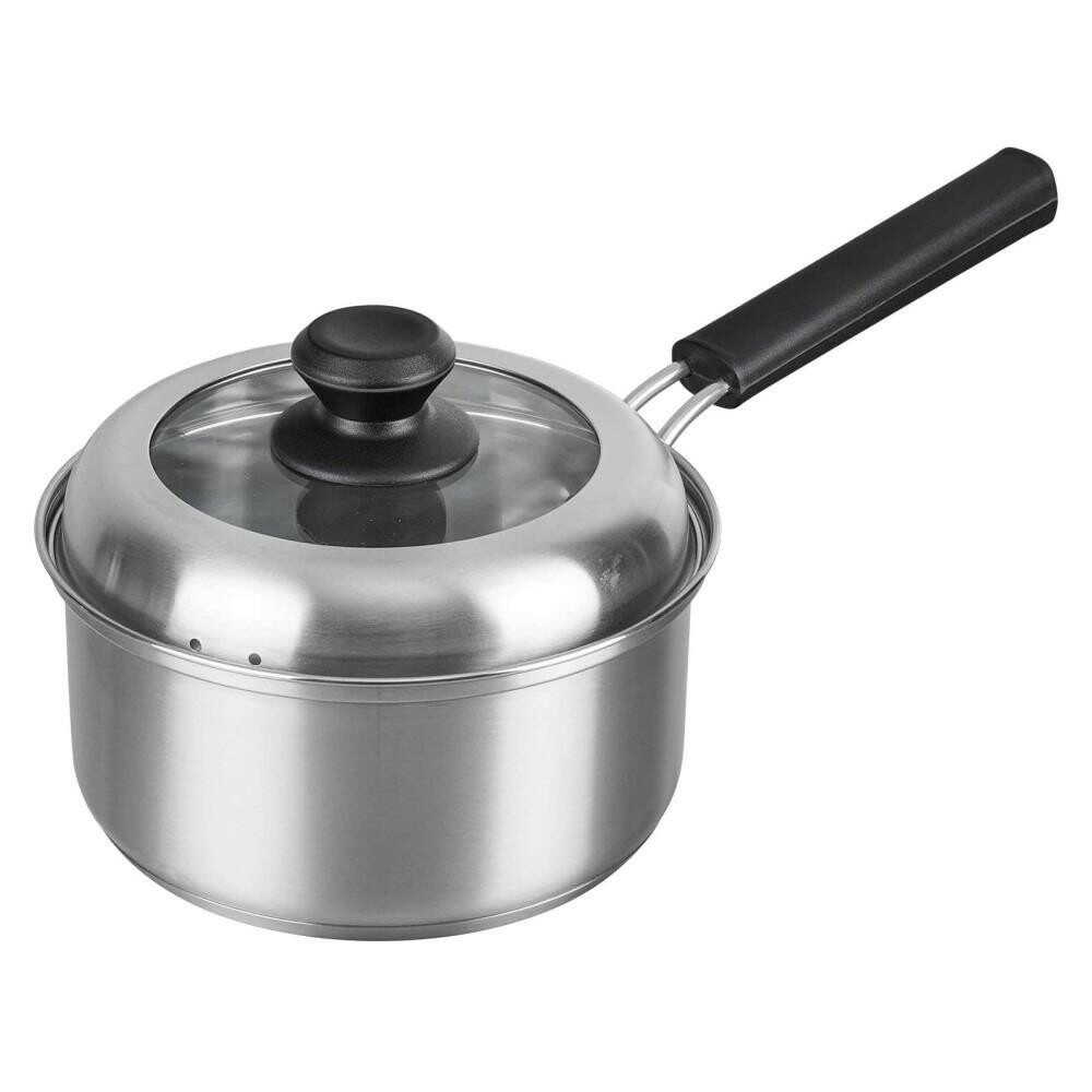 和平フレイズ ローザー IH対応 片手鍋 18cm シルバー