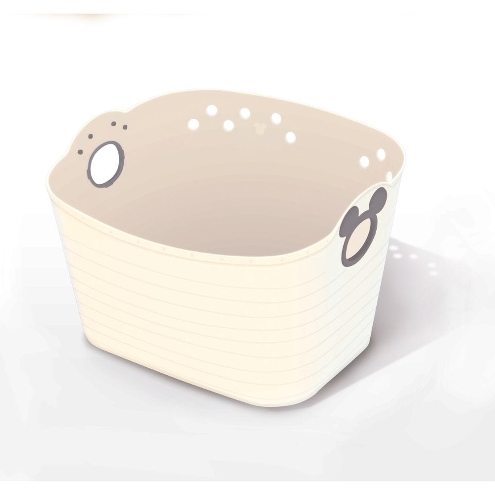 錦化成 ミッキーマウス やわらかバケツSQ43 ホワイト