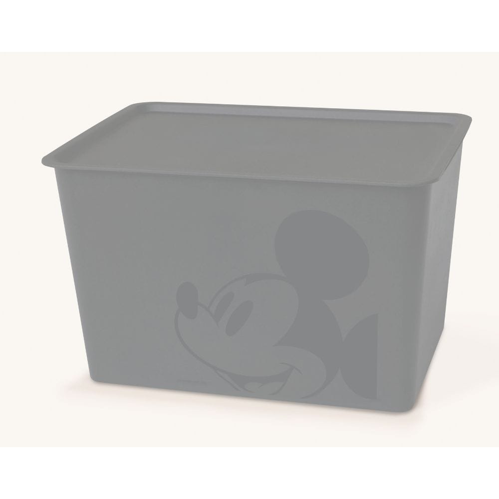 錦化成 ミッキーマウス スクエアBOXラージ グレー