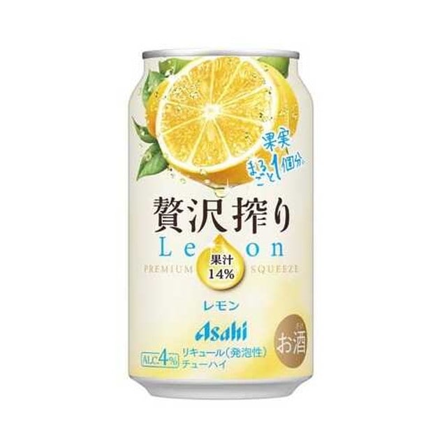 アサヒ 贅沢搾り レモン 350ml   [24個セット]