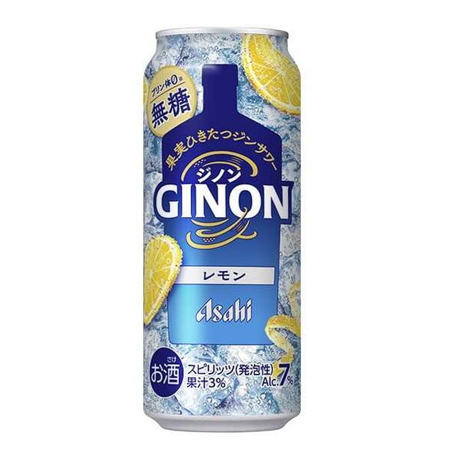 アサヒ GINON（ジノン） レモン 500ml   [24個セット]