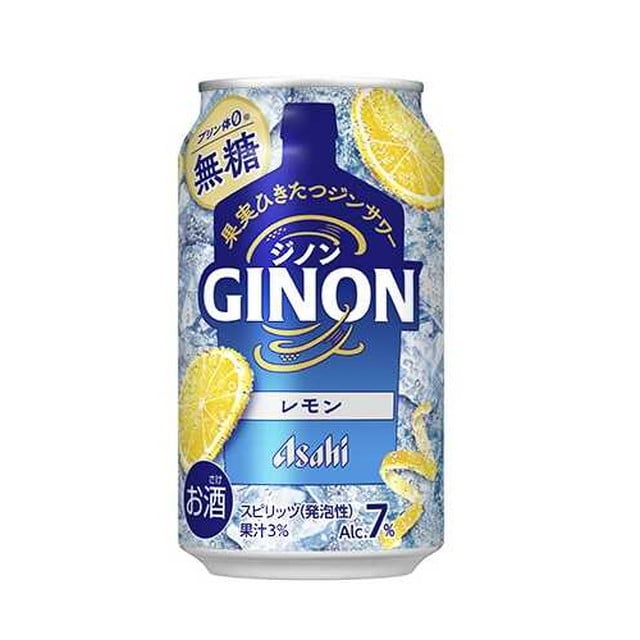 アサヒ GINON（ジノン） レモン 350ml   [24個セット]