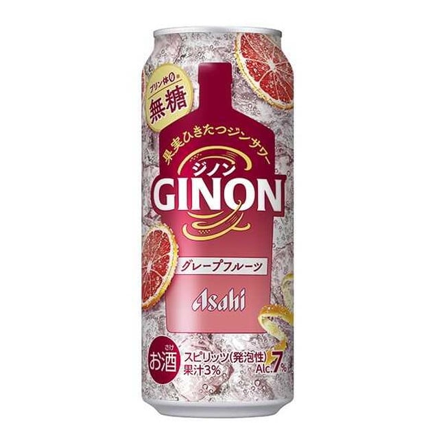 アサヒ GINON（ジノン） グレープフルーツ 500ml   [24個セット]
