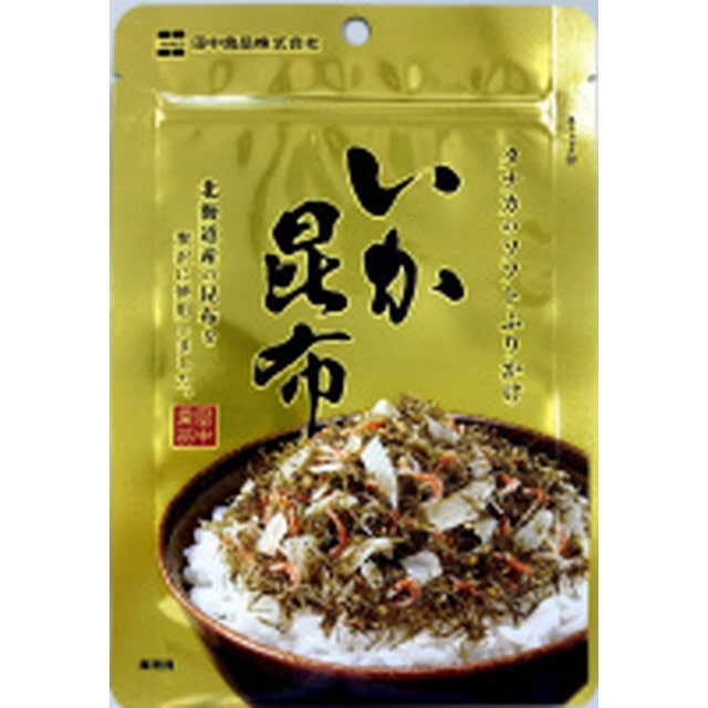 ◆タナカ ソフトふりかけ いか昆布 22g【10個セット】