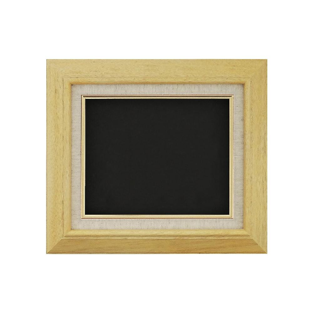 油縁(油絵額) KL-02 F3 ナチュラル 【直送品】 返品・キャンセル・他商品と同時購入は不可