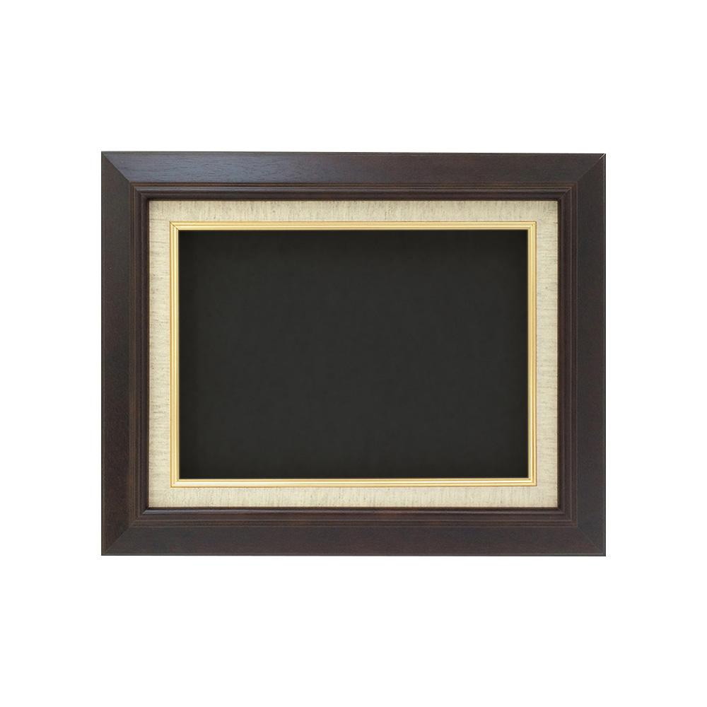 油縁(油絵額) KL-02 F4 ブラウン 【直送品】 返品・キャンセル・他商品と同時購入は不可
