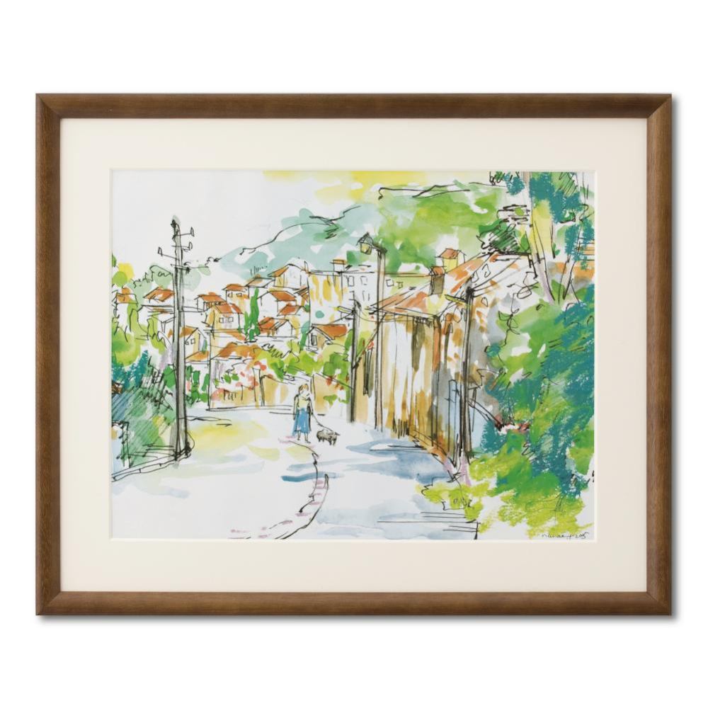 スケッチ額 パルク F6 ブラウン 33H00300609 【直送品】 返品・キャンセル・他商品と同時購入は不可