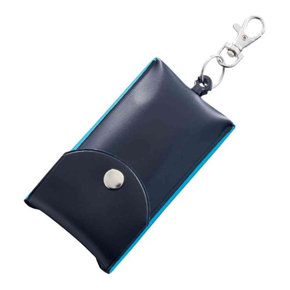 デビカ　リール付きキーケース　ブラック