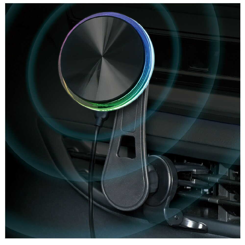 セイワ レインボーイルミマグネットワイヤレスホルダーA／C D636
