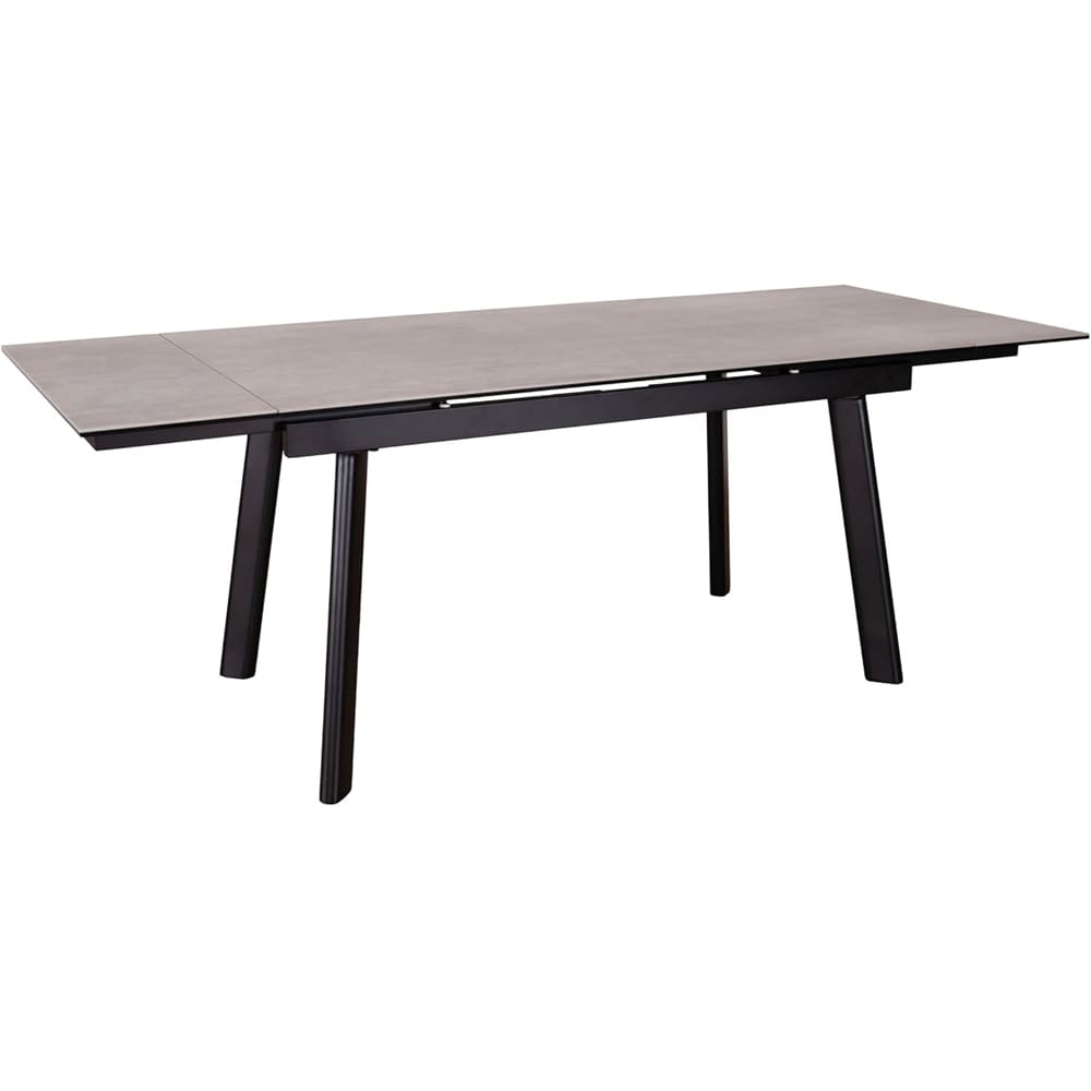 ダイニングテーブル 伸長 Grasty アッシュグレー メーカー直送▼返品・キャンセル不可【他商品との同時購入不可】