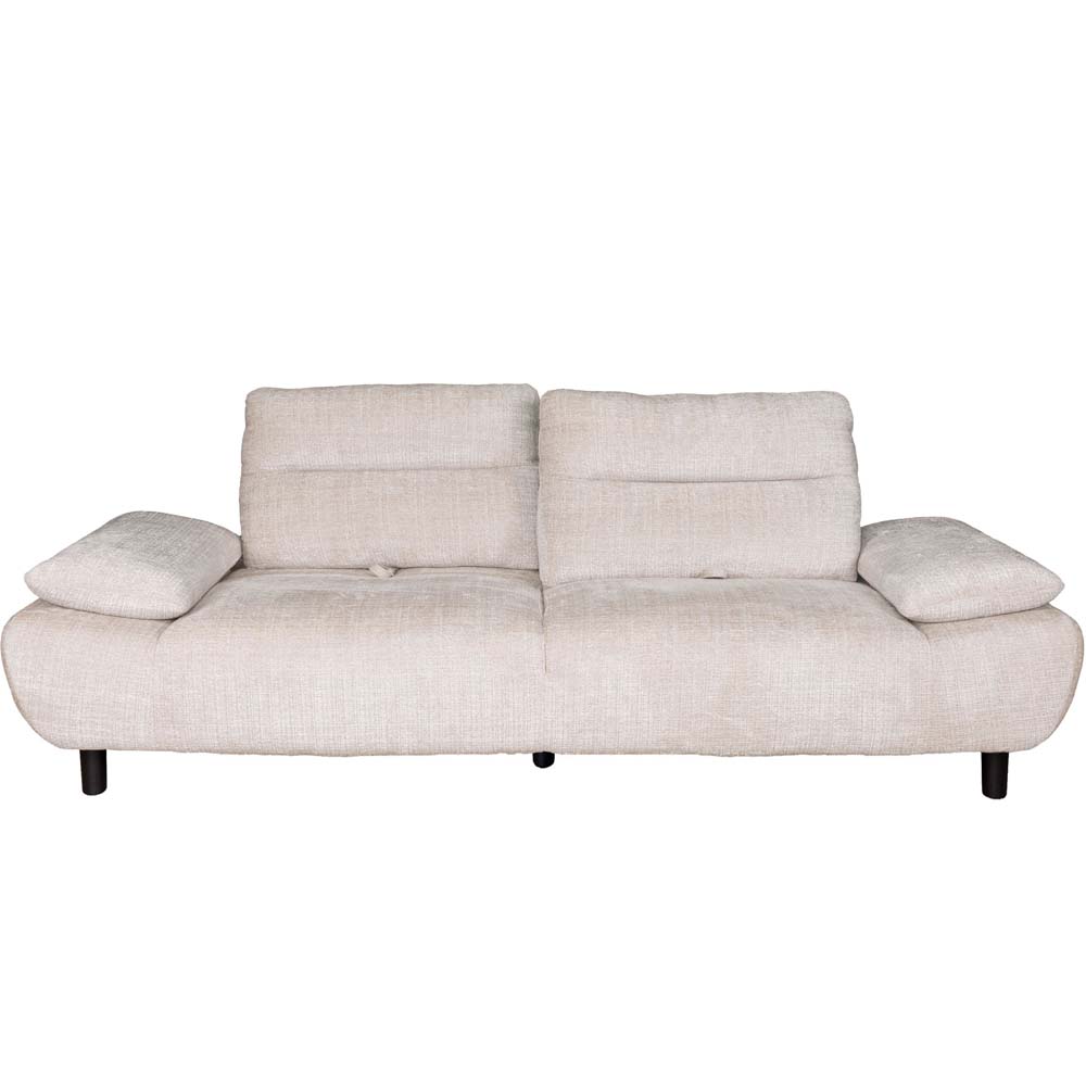 ソファー CROWN 3P WH 120木製脚 設置付 メーカー直送▼返品・キャンセル不可【他商品との同時購入不可】