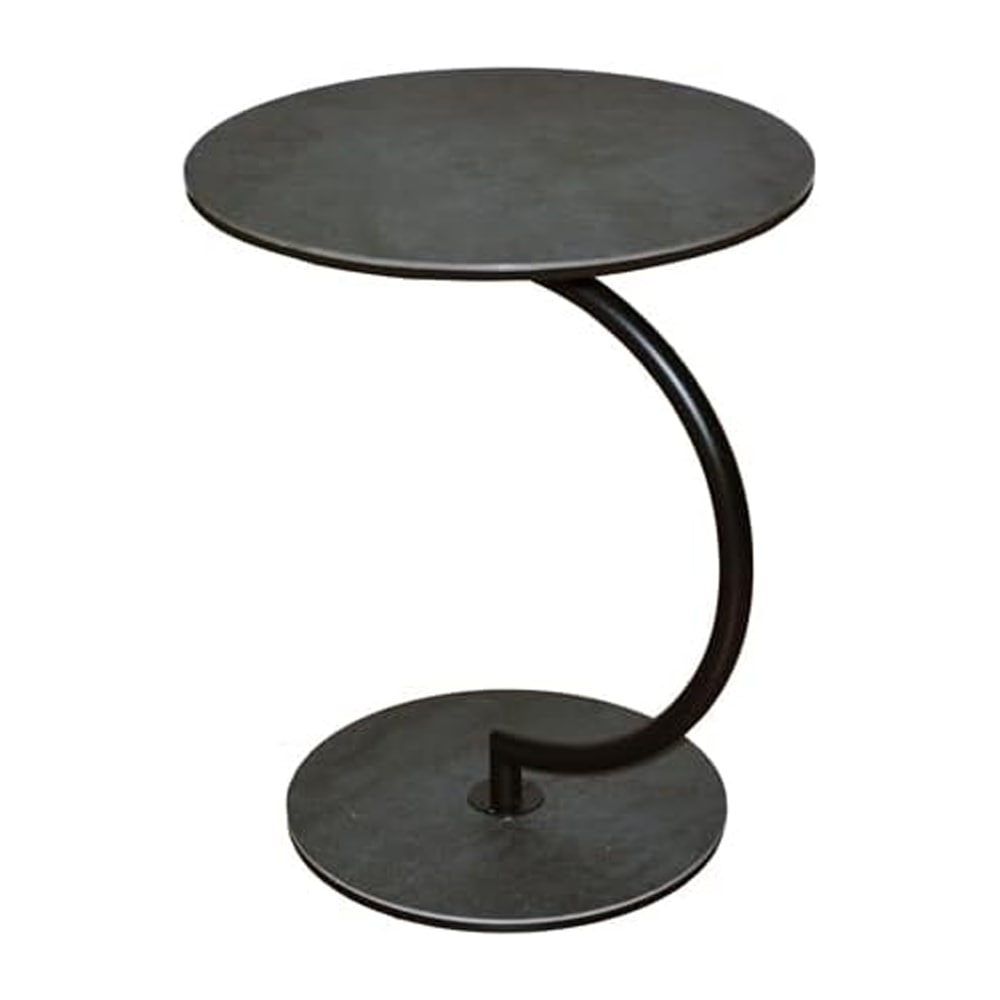 サイドテーブル Azure ストームグレイ 45x45　メーカー直送▼返品・キャンセル不可【他商品との同時購入不可】