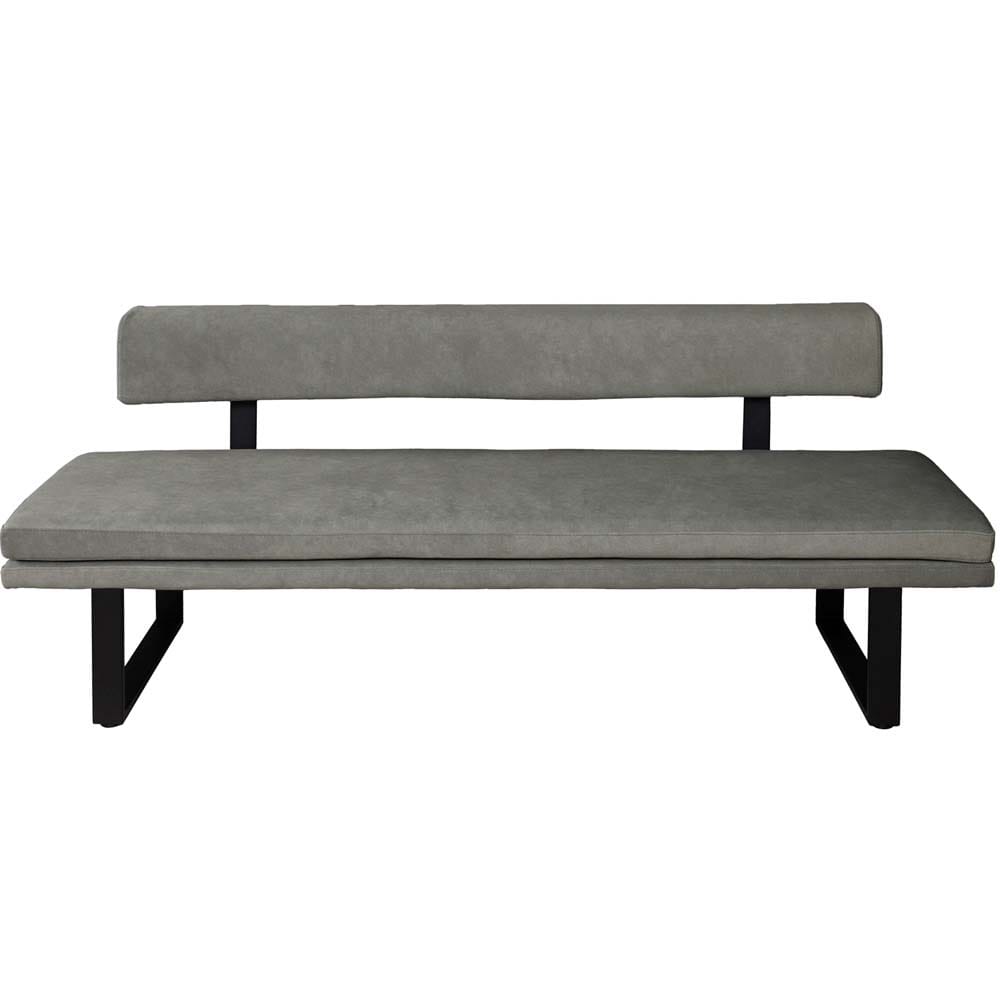 ディナーソファー Lotia 1900 ダークグレー メーカー直送▼返品・キャンセル不可【他商品との同時購入不可】