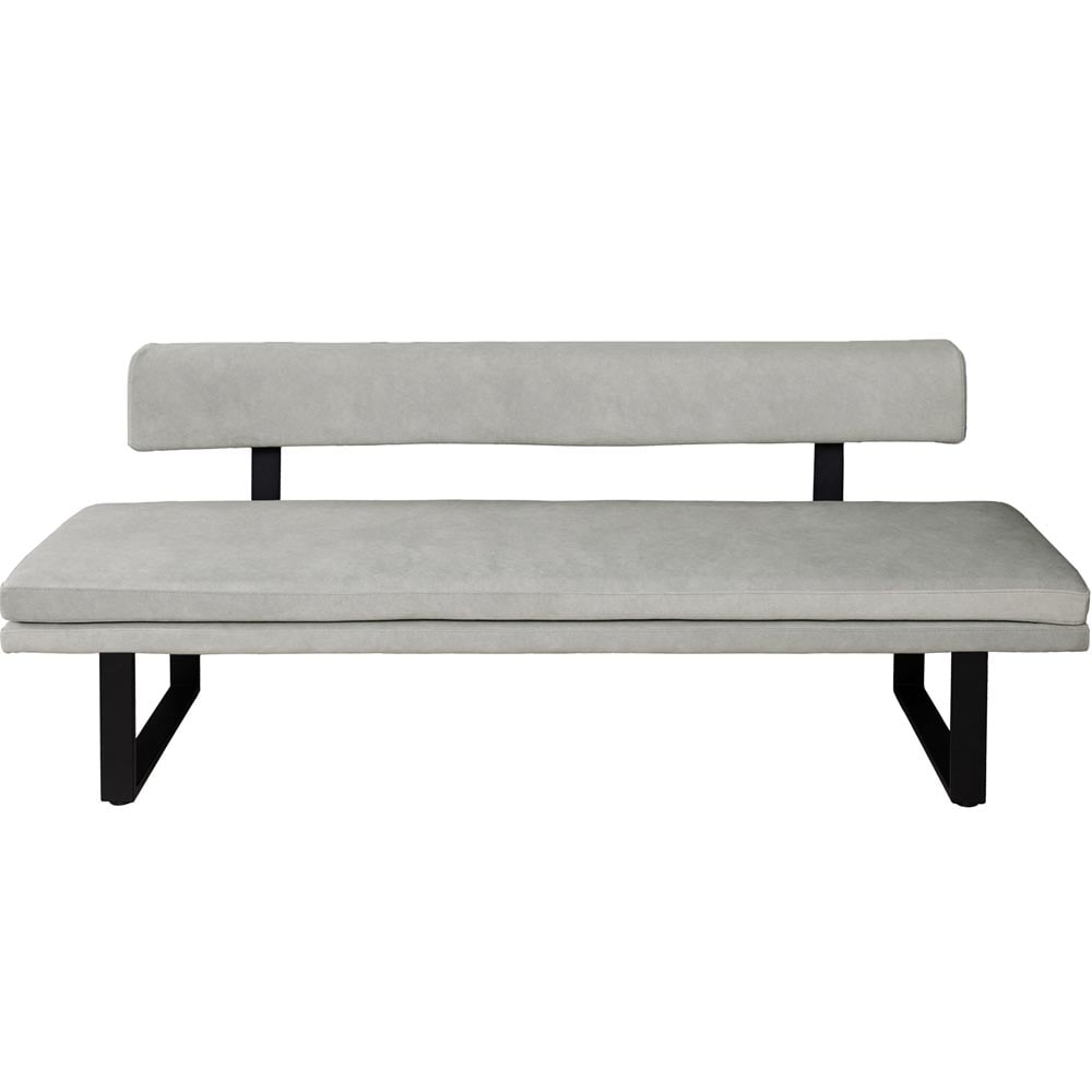 ディナーソファー Lotia 1900 ライトグレー メーカー直送▼返品・キャンセル不可【他商品との同時購入不可】