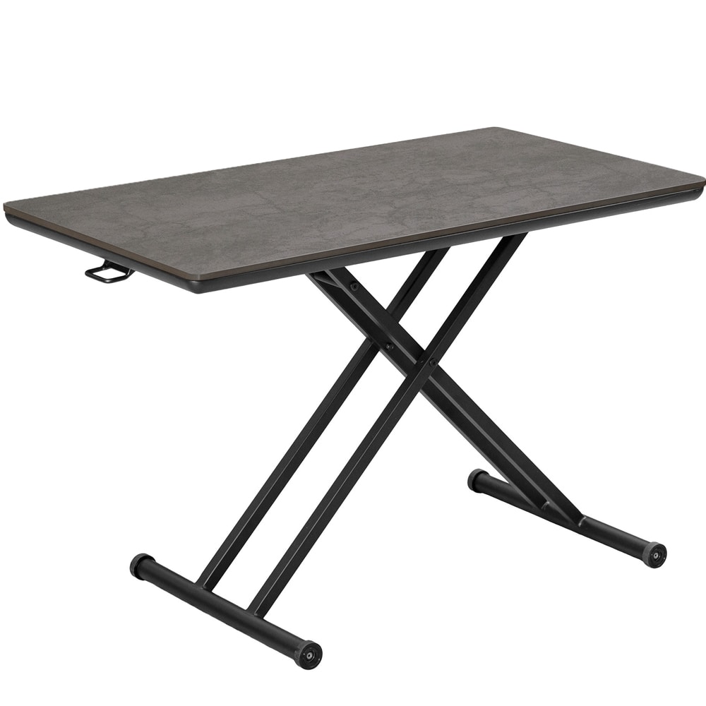 昇降テーブル Granada2 サンドグレイ 110　メーカー直送▼返品・キャンセル不可【他商品との同時購入不可】